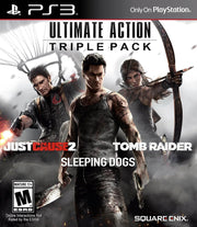 Ultimate Action Triple Pack (Just Cause 2, Sleeping Dogs and Tomb Raider) / PS3